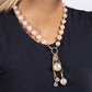 White Collar Welcome - Gold - Paparazzi Necklace Image