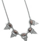 Scintillating Shimmer - Silver - Paparazzi Necklace Image