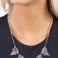 Scintillating Shimmer - Silver - Paparazzi Necklace Image