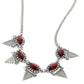 Scintillating Shimmer - Red - Paparazzi Necklace Image