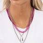 Locked Labor - Pink - Paparazzi Necklace Image