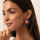 Warped Wallflower - Multi - Paparazzi Earring Image