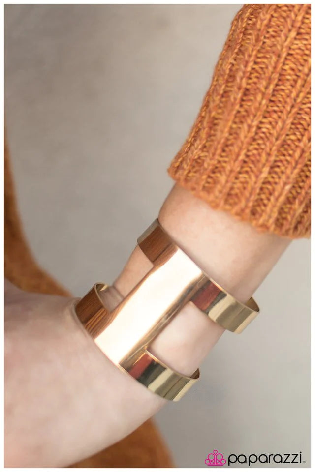 Pulsera Paparazzi ~ Instintos animales - Oro