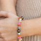 Garden Party Pattern - Orange - Paparazzi Bracelet Image
