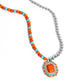 Contrasting Candy - Orange - Paparazzi Necklace Image