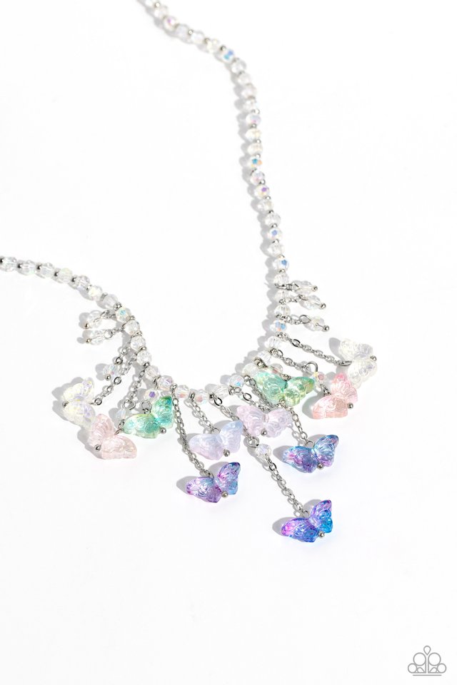 Majestic Metamorphosis - Multi - Paparazzi Necklace Image