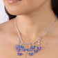 Majestic Metamorphosis - Blue - Paparazzi Necklace Image