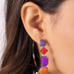 Geometric Gamer - Multi - Paparazzi Earring Image