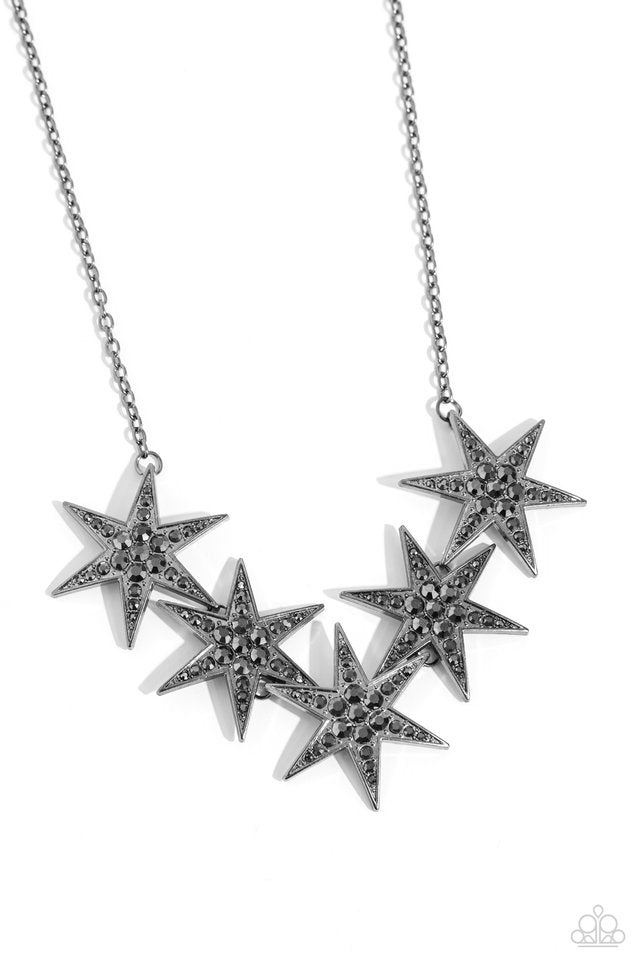 Rockstar Ready - Black - Paparazzi Necklace Image