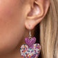 Flirting Flourish - Pink - Paparazzi Earring Image