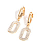 Linked Luxury - Gold - Paparazzi Earring Image