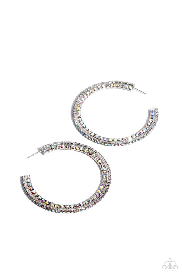 Scintillating Sass - Multi - Paparazzi Earring Image