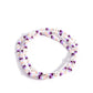 Colorblock Cache - Purple - Paparazzi Bracelet Image
