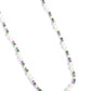 Colorblock Charm - Green - Paparazzi Necklace Image