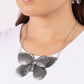 DRAWN to the Wind - Silver - Paparazzi Necklace Image