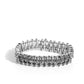 Corporate Confidence - Silver - Paparazzi Bracelet Image