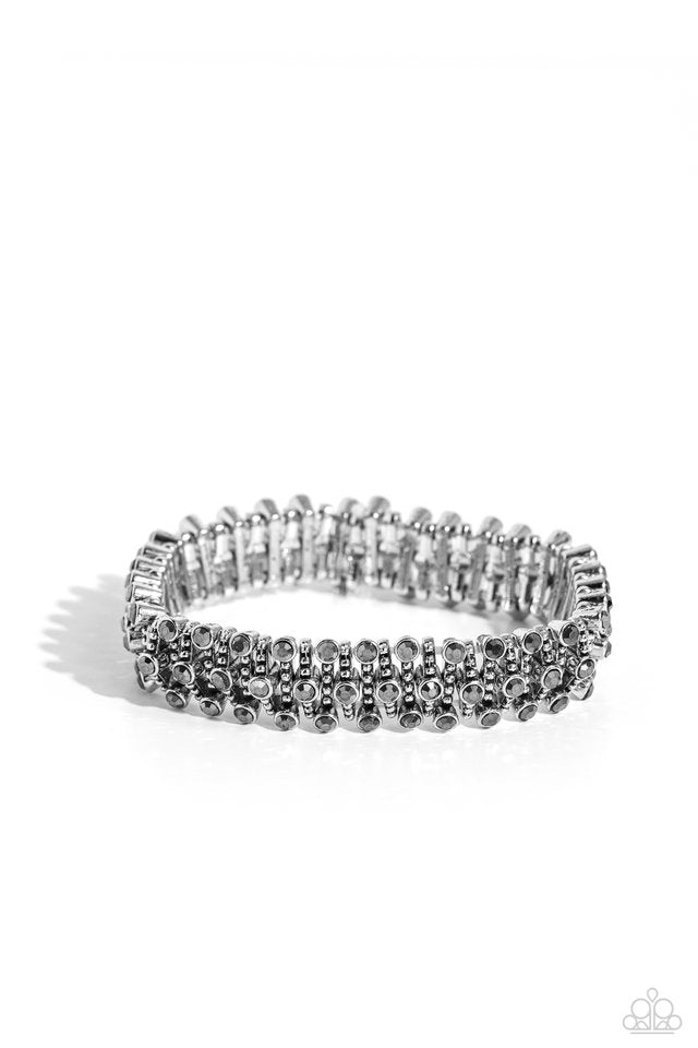 Corporate Confidence - Silver - Paparazzi Bracelet Image