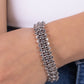 Corporate Confidence - Silver - Paparazzi Bracelet Image