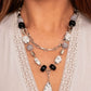 High-End Habitat - Black - Paparazzi Necklace Image