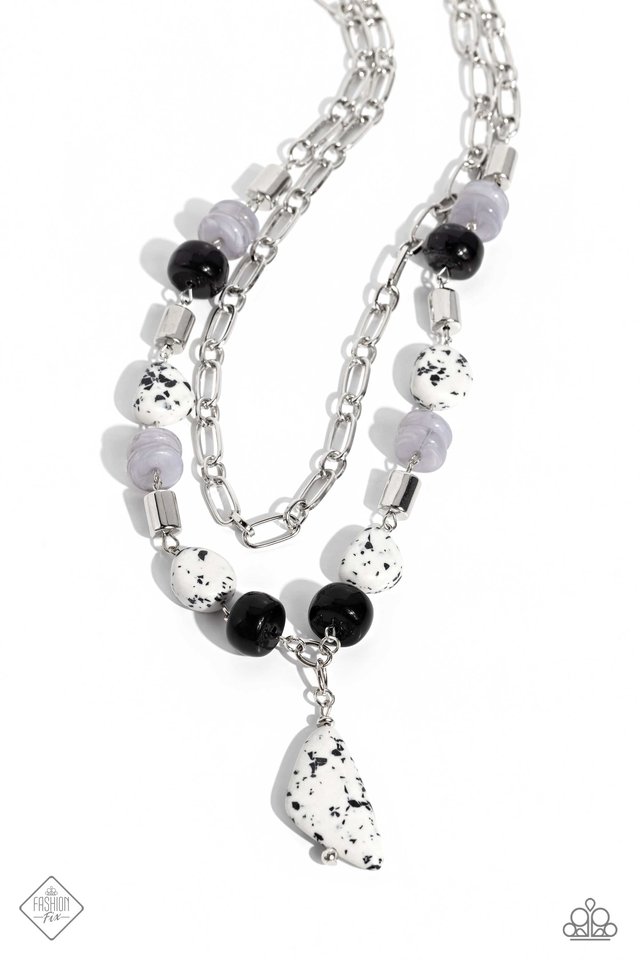 High-End Habitat - Black - Paparazzi Necklace Image