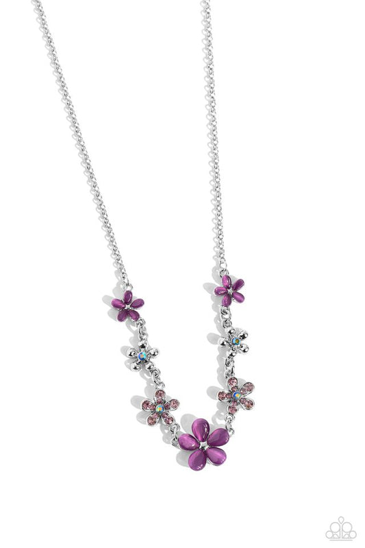 Spring Showcase - Purple - Paparazzi Necklace Image