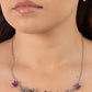 Spring Showcase - Purple - Paparazzi Necklace Image