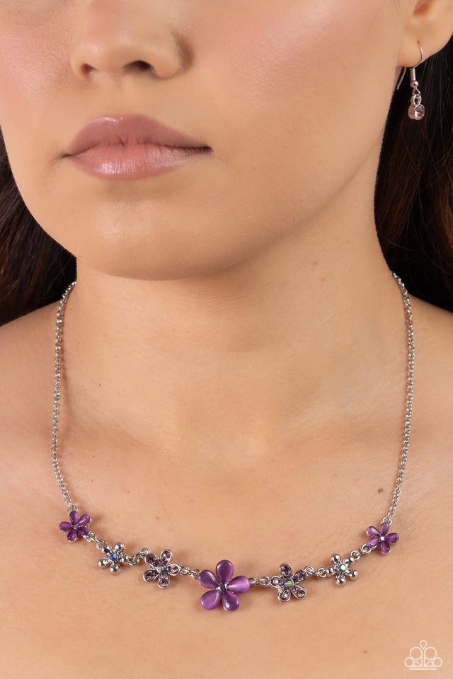 Spring Showcase - Purple - Paparazzi Necklace Image