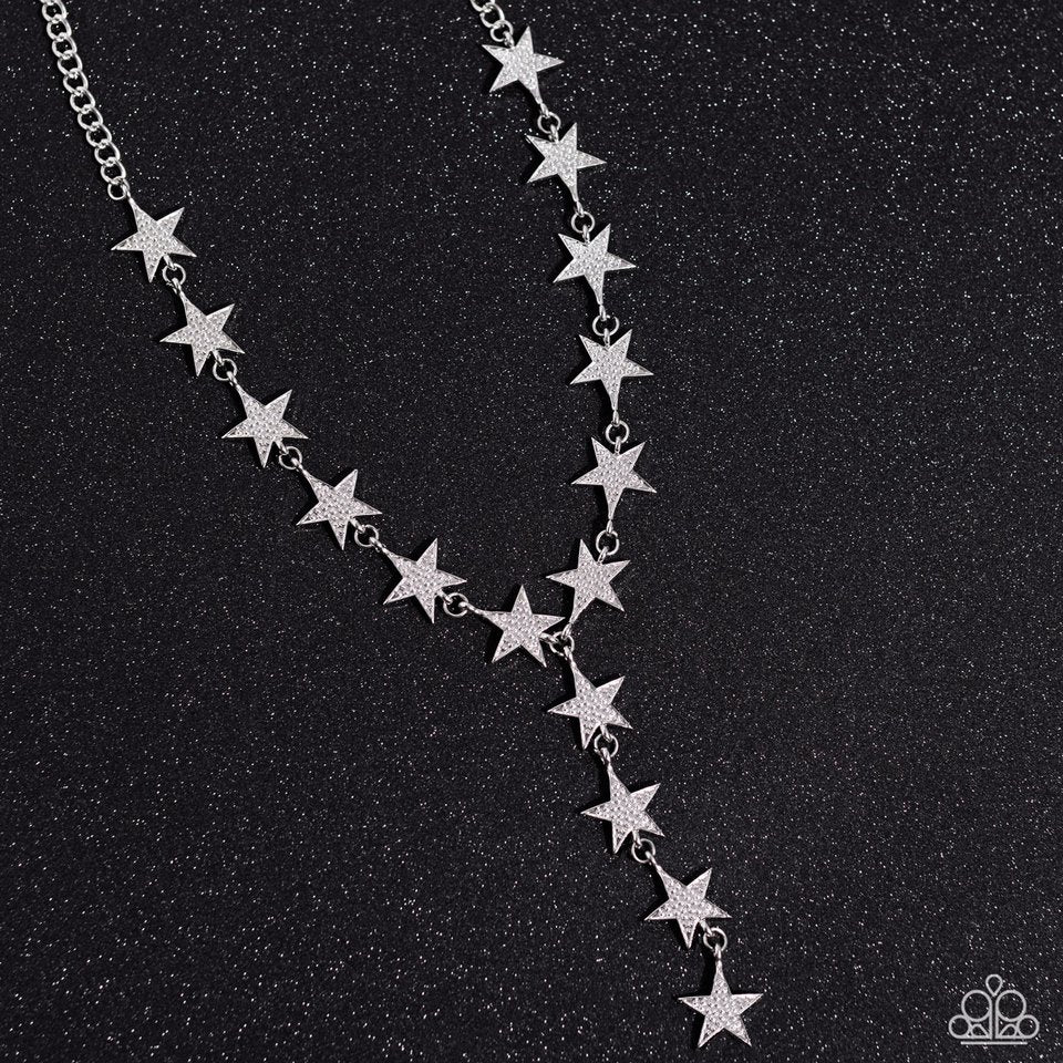 Reach for the Stars - Silver - Paparazzi Necklace Image