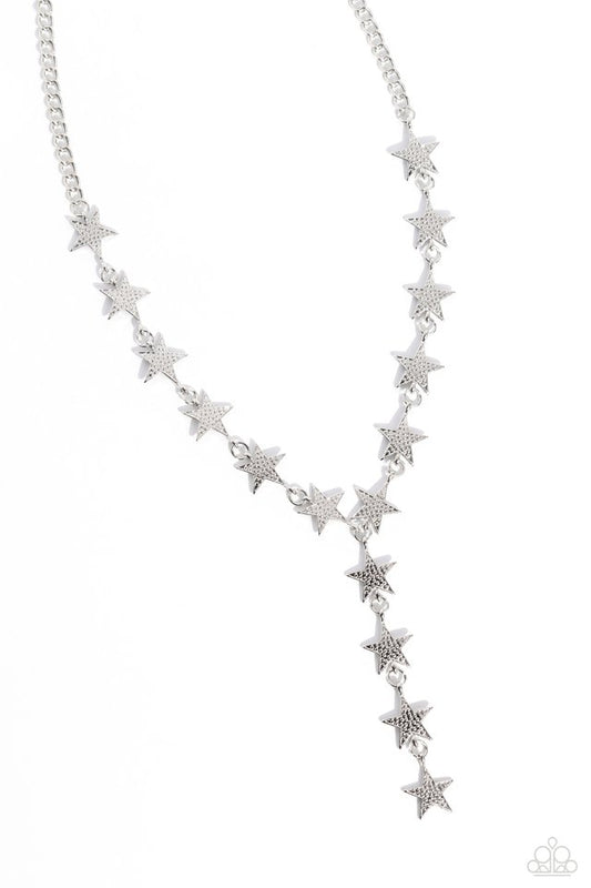 Reach for the Stars - Silver - Paparazzi Necklace Image