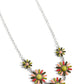 SUN and Fancy Free - Green - Paparazzi Necklace Image