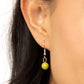 SUN and Fancy Free - Green - Paparazzi Necklace Image