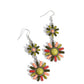 SUN Wild - Green - Paparazzi Earring Image