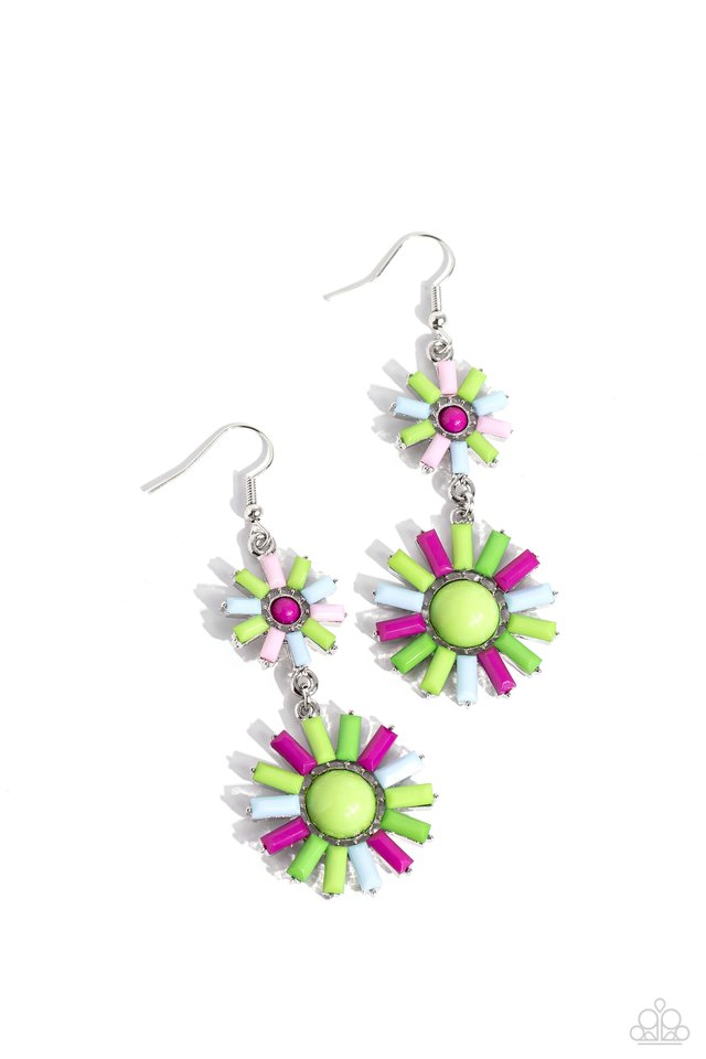 SUN Wild - Multi - Paparazzi Earring Image