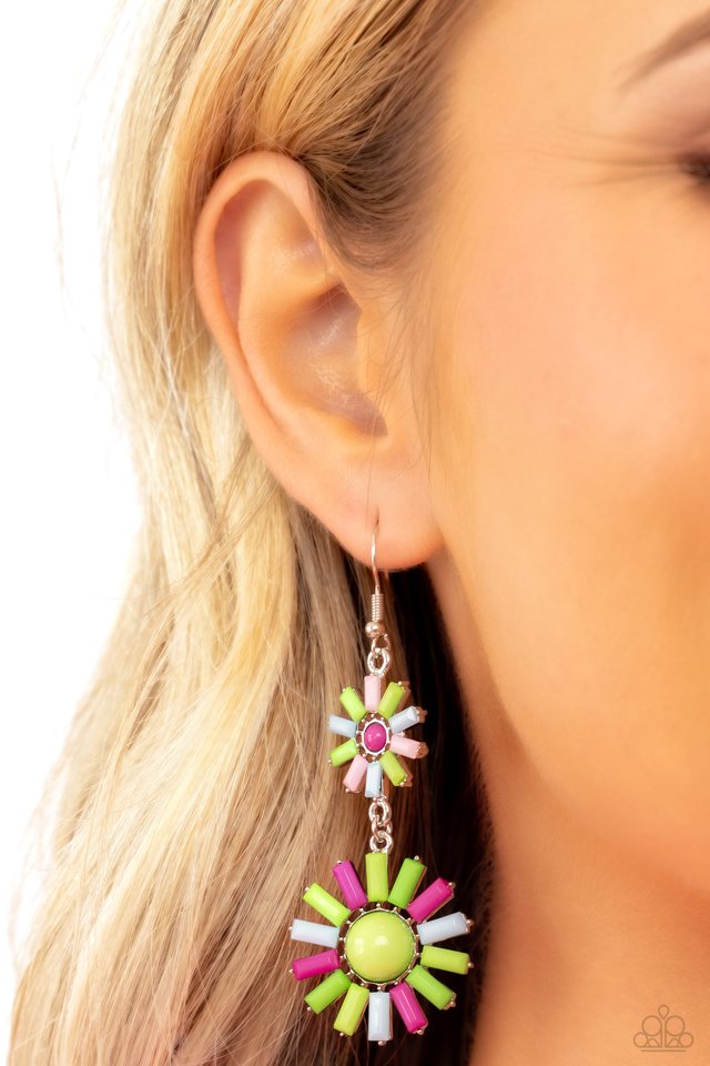 SUN Wild - Multi - Paparazzi Earring Image