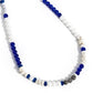 Beaded Bravery - Blue - Paparazzi Necklace Image