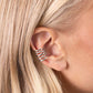 Flexible Fashion - Silver - Paparazzi Earring Image