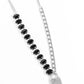 LOCK and Roll - Black - Paparazzi Necklace Image