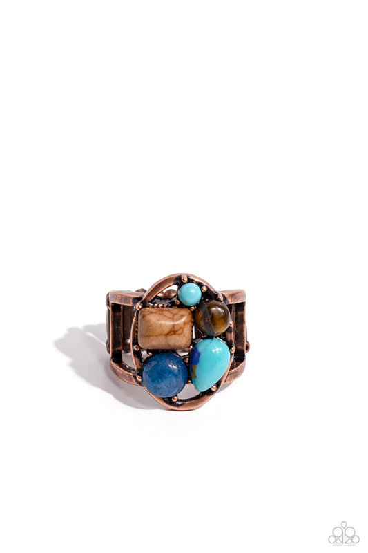 Paparazzi Ring ~ Crafted Collection - Copper