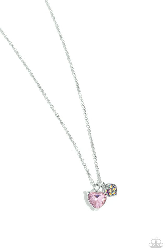 Devoted Delicacy - Pink - Paparazzi Necklace Image