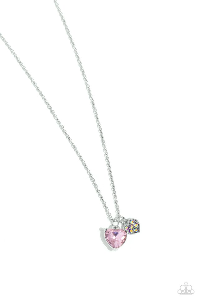 Devoted Delicacy - Pink - Paparazzi Necklace Image