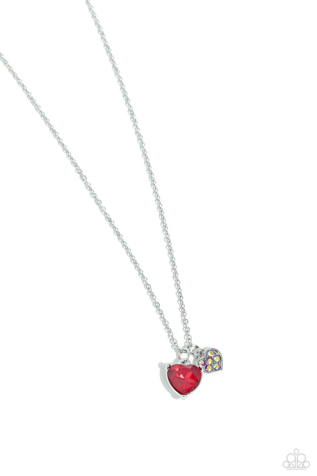 Devoted Delicacy - Red - Paparazzi Necklace Image