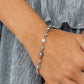 Particularly Pronged - Silver - Paparazzi Bracelet Image