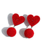 Spherical Sweethearts - Red - Paparazzi Earring Image