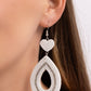 Now SEED Here - White - Paparazzi Earring Image