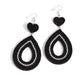 Now SEED Here - Black - Paparazzi Earring Image