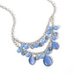 Dewy Disposition - Blue - Paparazzi Necklace Image