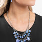 Dewy Disposition - Blue - Paparazzi Necklace Image