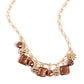 Sophisticated Squared - Brown - Paparazzi Necklace Image