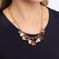 Sophisticated Squared - Brown - Paparazzi Necklace Image