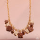 Sophisticated Squared - Brown - Paparazzi Necklace Image